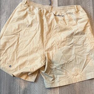 Birddogs Men's Cream Athletic Shorts